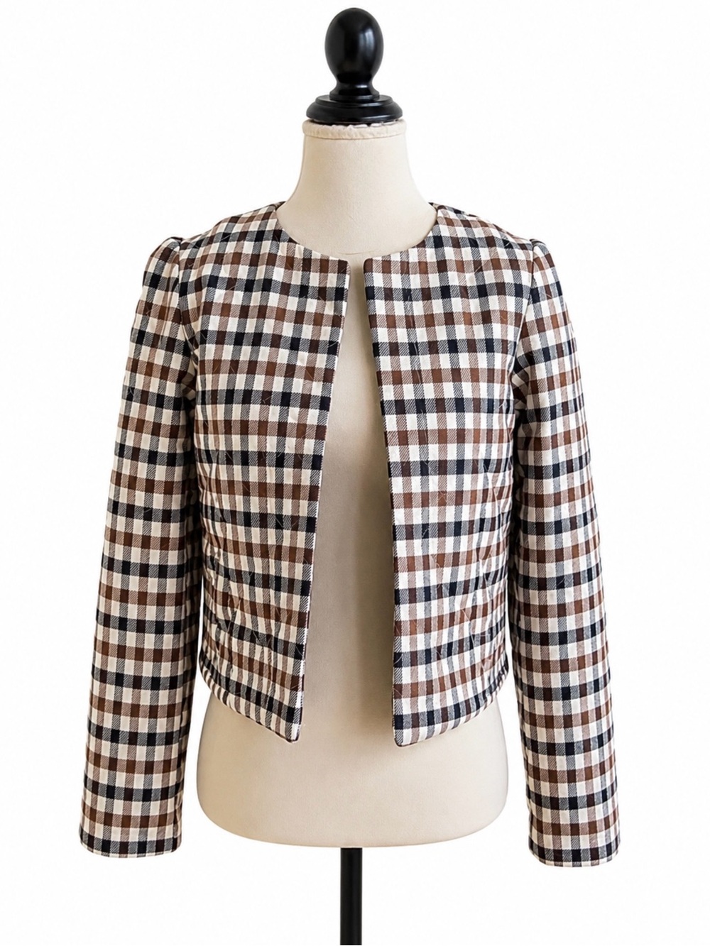 House of Harlow 1960 Plaid Cropped Blazer Jacket Women’s - NWT S